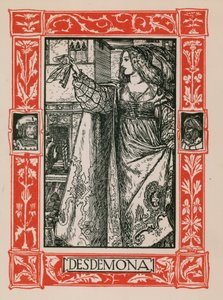 Desdemona, Othello tekijältä Robert Anning Bell
