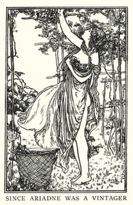 Kuvitus John Keatsin runoille: Endymion (litho) tekijältä Robert Anning Bell