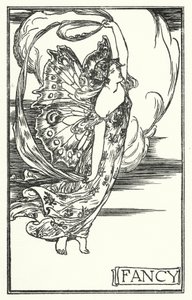 Kuvitus John Keatsin runoille: Fancy (litho) tekijältä Robert Anning Bell