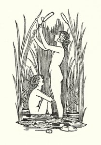 Kuvitus John Keatsin runoille: Lamia (litho) tekijältä Robert Anning Bell