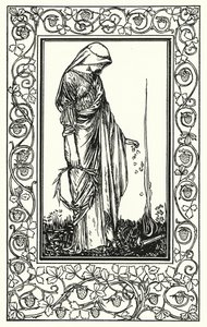 Shelley: Adonais (litografia) tekijältä Robert Anning Bell