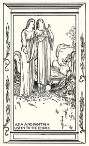 Shelley: Shelley: Prometheus Unbound (litografia). tekijältä Robert Anning Bell
