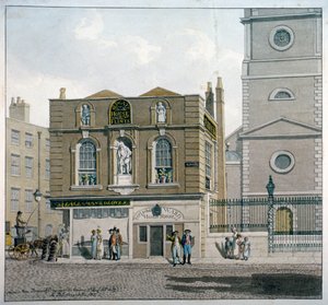 Aldgate House, Aldgate High Street, Lontoo, 1815 tekijältä Robert Blemmell Schnebbelie