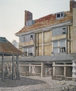 Leadenhall Market, Lontoon kaupunki, 1814.