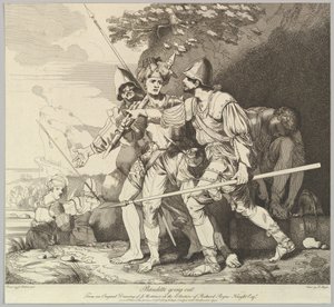 Banditti lähtee ulos, 9. marraskuuta 1780.