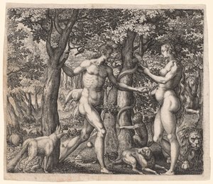 Aadam ja Eeva, 1500-luvun lopulla.