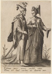 Ne vaikuttavat vaimon tapoihin..., 1597.