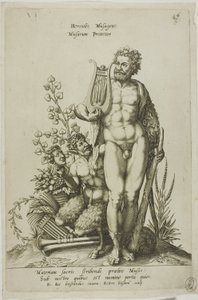 Hercules, levy 16 alkaen Parnassus Biceps (hauis) tekijältä Robert Boissard