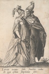 Promenading Couple, Naamiaisista