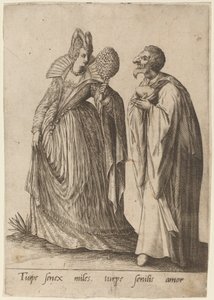 Häpeällinen vanha sotilas..., 1570-1650.