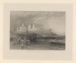 Dunstanburghin linna, Northumberland