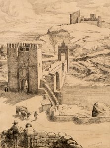 Alcantara-silta, Toledo (etsaus) tekijältä Robert Bryden
