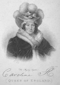 Caroline Englannin kuningatar, 1820.