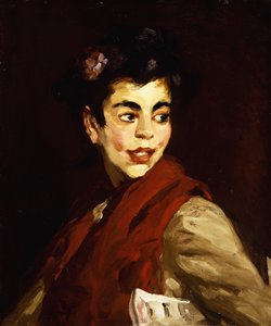 Newsgirl - Madrid, 1908 tekijältä Robert Cozad Henri