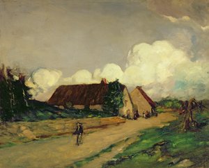 Vanhat Bretagnen maalaistalot tekijältä Robert Cozad Henri
