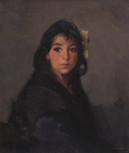 Mustalaistyttö (Barbina), 1912