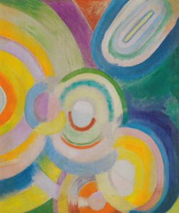 Värilliset levyt, 1913. tekijältä Robert Delaunay