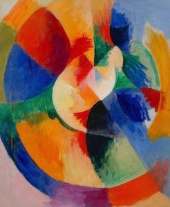 Kreisformen, Sonne (Pyöreät muodot, aurinko). 1912/13