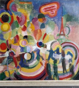 Homenatge a Louis Bleriot (oli sobre tela finlandès tekijältä Robert Delaunay