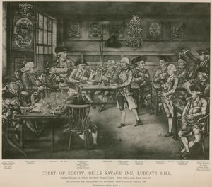 Court of Equity, Belle Savage Inn, Ludgate Hill, Lontoo