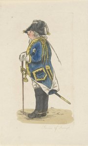 Orange-Nassaun prinssin William V:n muotokuva tekijältä Robert Dighton