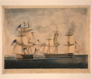 HMS Shannon vangitsi USS Chesapeaken 1. kesäkuuta 1813 1813