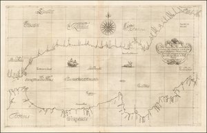Robert Dudleyn vuonna 1646 laatima kartta läntisestä Välimerestä ja Gibraltarista. tekijältä Robert Dudley