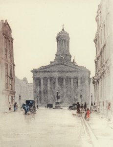 Glasgow: The Royal Exchange (värilitografia)