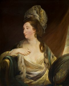Muotokuva Elizabeth Simpsonista, Lady Bridgeman (1735-1806), n. 1750-88 (öljy kankaalle) tekijältä Robert Edge Pine