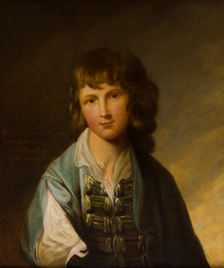 Henry Simpson Bridgemanin (1757-1782) muotokuva poikana, n. 1767-77 (öljy kankaalle) tekijältä Robert Edge Pine