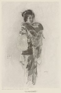 La Mousmee, kuvitus "Scribner