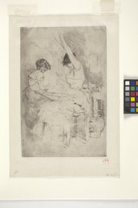Bead Stringers, Venetsia (etsaus) tekijältä Robert Frederick Blum