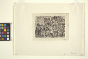 Kohtaus sirkuksessa (muste) tekijältä Robert Frederick Blum