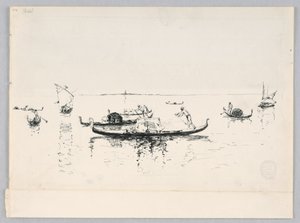 Näkymä Venetsiaan, Italiaan tekijältä Robert Frederick Blum