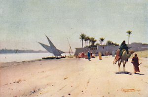 Niilin kylä, 1880, 1904 tekijältä Robert George Talbot Kelly