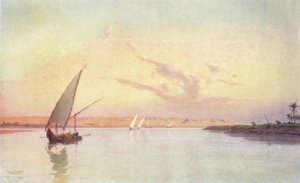 Tel-El-Amarna, yläpuolella, c1880, 1904