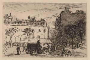 Pariisin katukuvaus tekijältä Robert Henri