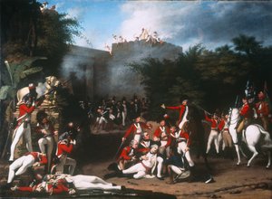 Eversti Moorehousen kuolema Bangaloren Pettah-portin myrskyssä 7. maaliskuuta 1791, 1793
