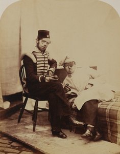Lockart, 31. (Huntingdonshire) Jalkarykmentti, 1856 (seepiakuva) tekijältä Robert Howlett