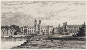 Stonyhurst (etsaus) tekijältä Robert Kent (after) Thomas