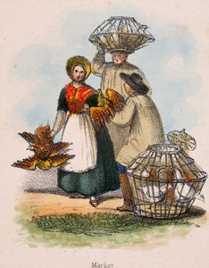 "Market", c1845