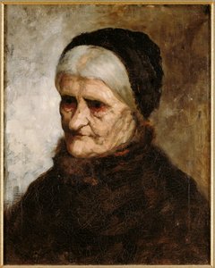 Vanhan naisen pää, 1881