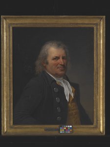 Retrato de um homem idoso (óleo sobre tela) finlandês tekijältä Robert Lefevre