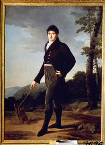 Kreivi Andrei Bezborodkon muotokuva. Robert Lefevren (1756-1830) maalaus tekijältä Robert Lefevre