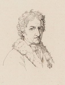 Muotokuva säveltäjä Pierre-Alexandre Monsignysta 1729-1817, n. 1810. tekijältä Robert Lefevre