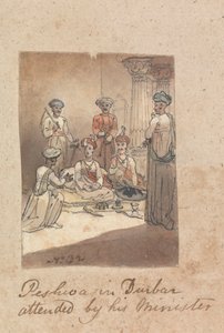 Maratha Peshwa ja hänen ministerinsä