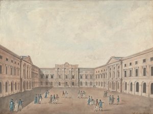 Suunnittelu Court of Edinburghin yliopistolle tekijältä Robert Morrison