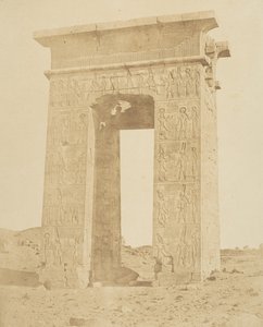 Ptolemaios Filomederin portti, eKr. 180, Karnac, n. 1856. tekijältä Robert Murray.
