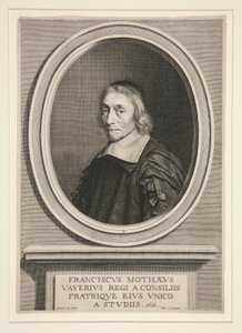 François de la Mothe-Le Vayer, neuvonantaja tekijältä Robert Nanteuil