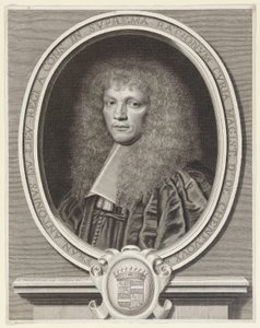 Françoise-Antoine Dulieu de Chenevoux, asiakkuuspäällikkö (rahoituksen maisteri) tekijältä Robert Nanteuil
